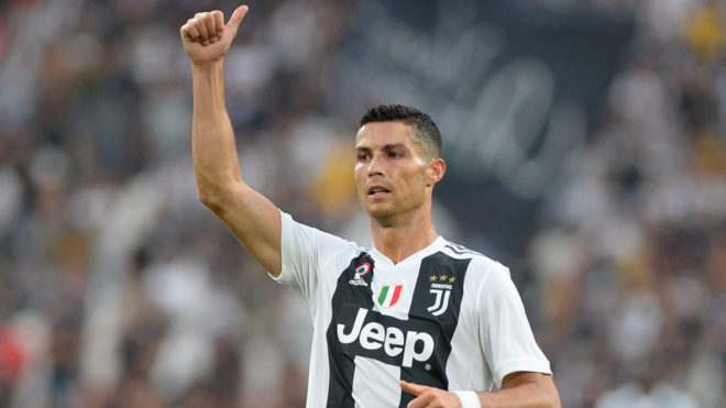 Gol Perdana Ronaldo di Juventus