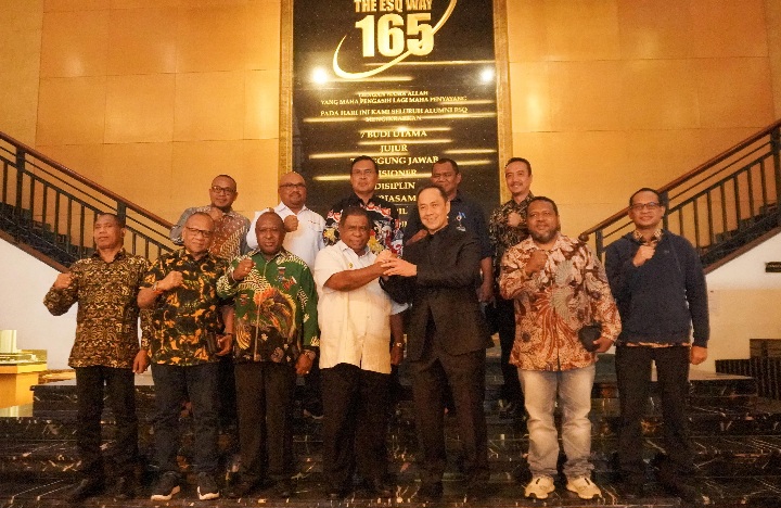 Inilah Hasil Diskusi Pj. Gubernur Papua Barat serta Jajarannya dengan Ary Ginanjar di Menara 165 Jakarta