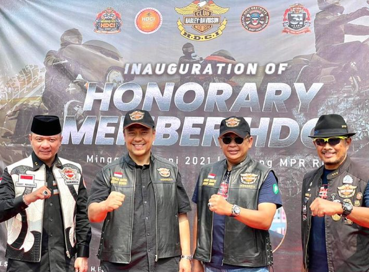 Ary Ginanjar Dilantik Jadi Honorary Member HDCI Bersama Ketua MPR RI