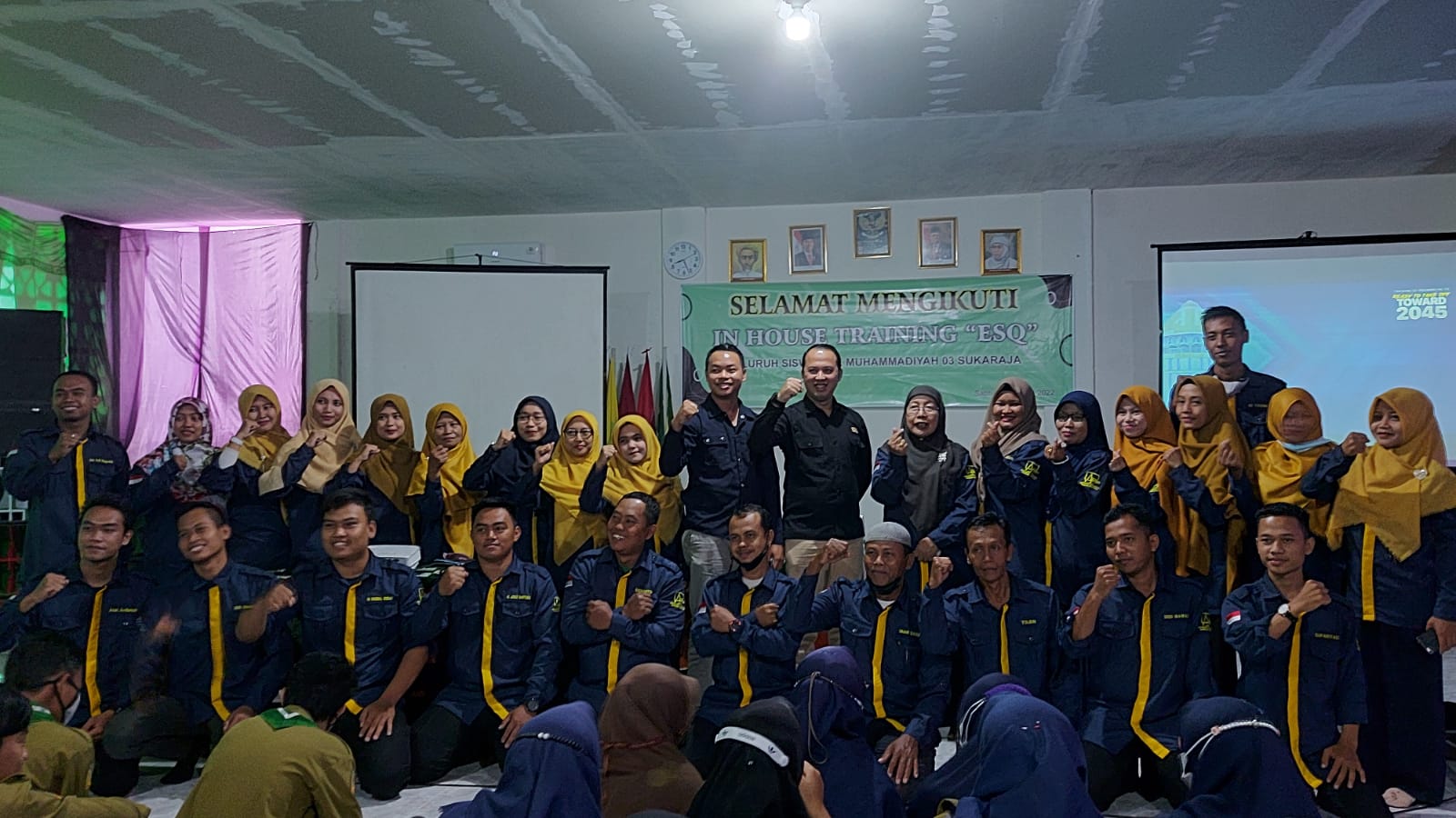 Merancang Cita-Cita, 400 Siswa SMK Muhammadiyah 3 Sukaraja Oku Timur Ikuti Training ESQ