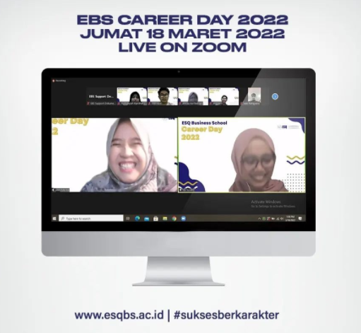 Tengok Kemeriahan di ESQ Business School Career Day 2022
