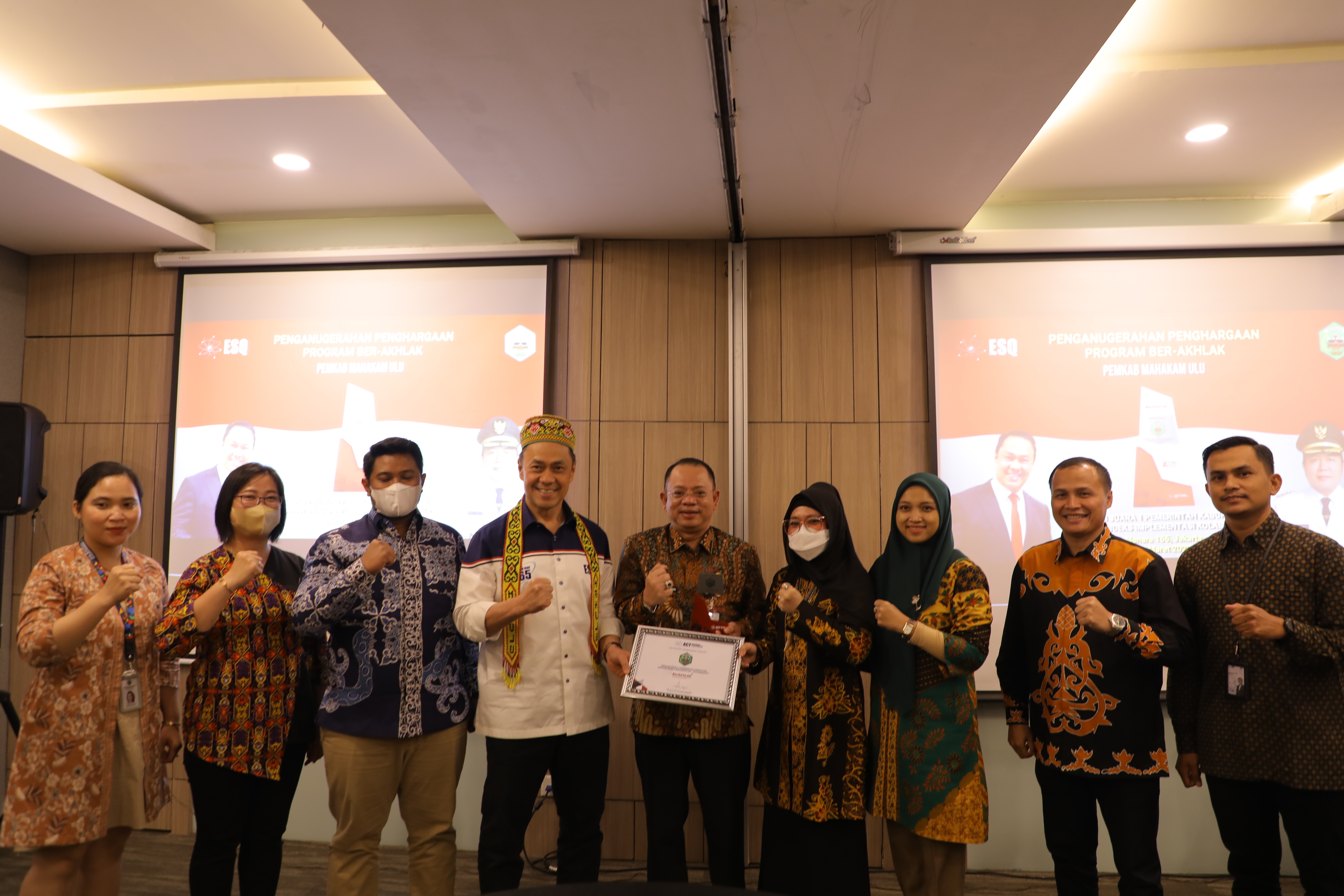 Mahakam Ulu dinobatkan Sebagai Peraih Nilai Kolaboratif Tertinggi di Tingkat Pemkab Se-Indonesia