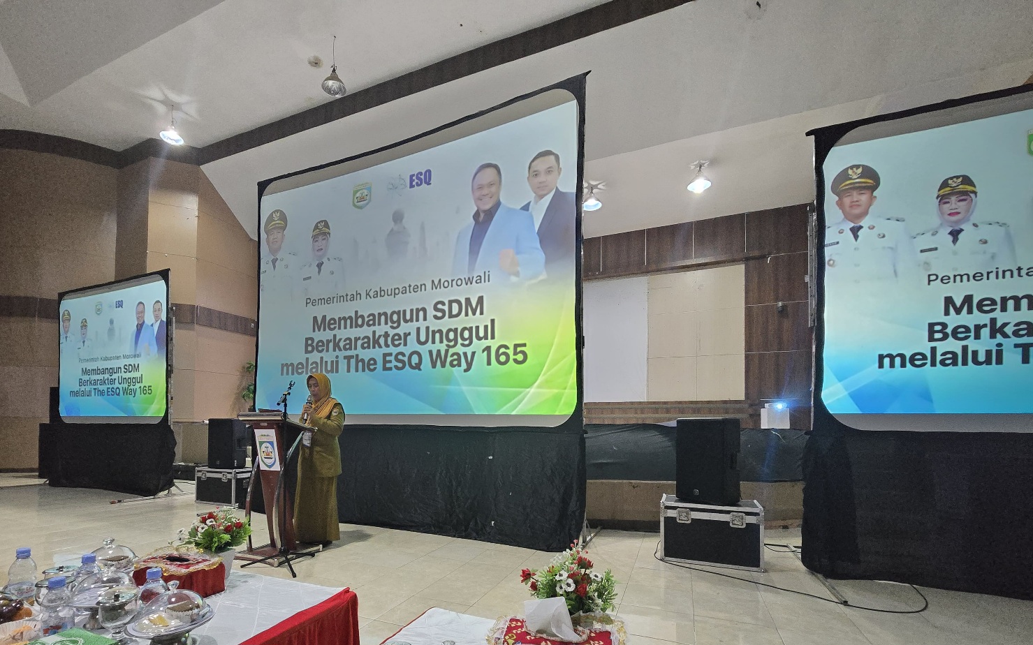 Pelatihan ESQ Resmi di Buka Wabup Morowali: Tidak Hanya Intelektual